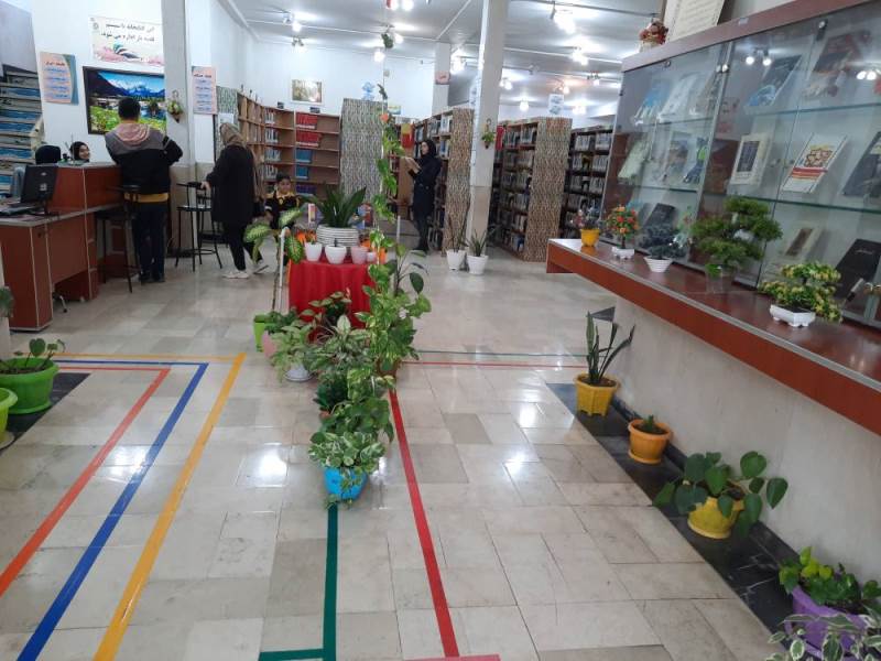 فضای داخل و مخزن کتابحانه