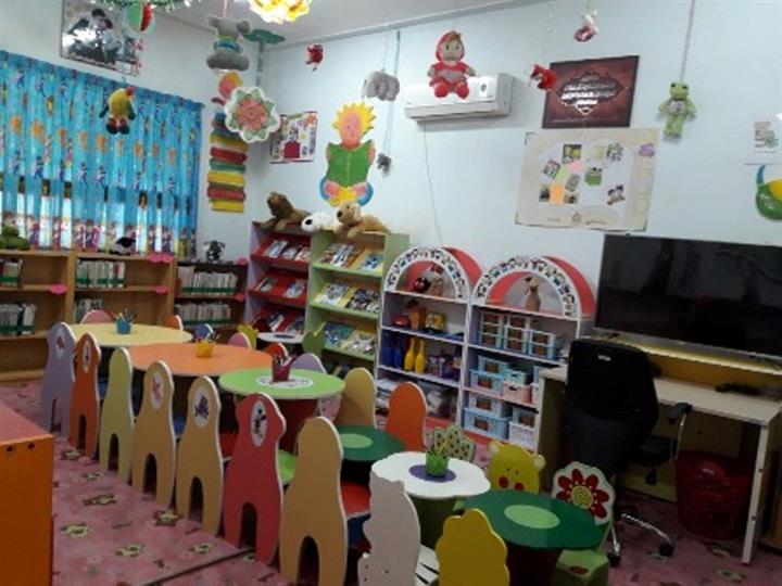 بخش کودک کتابخانه عمومی جمشید احمدی
