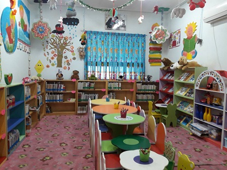 بخش کودک کتابخانه عمومی جمشید احمدی