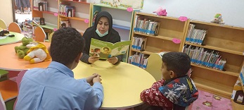 قصه گویی توسط کتابدار